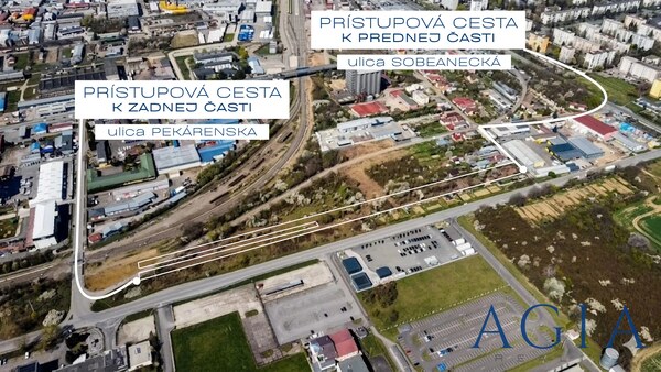 ZNÍŽENÁ CENA Na predaj priemyselný pozemok + pozemok pre rodinné domy 8 196 m² | MICHALOVCE